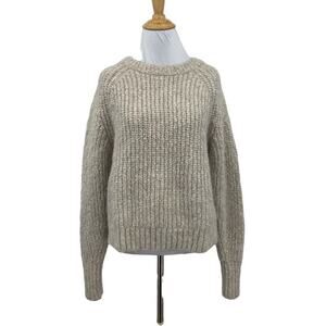 AYR Sweater Womens M Medium Alpaca Merino Wool Blend Super Soft Pullover